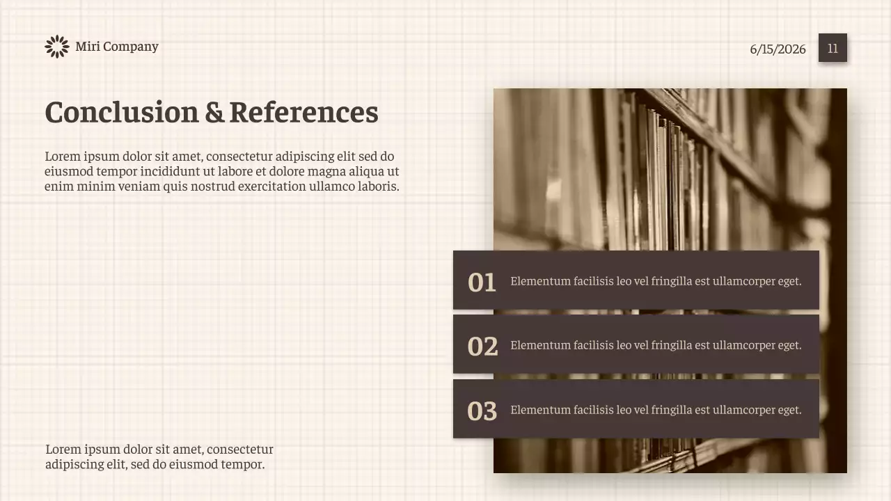 Brown Vintage History Presentation