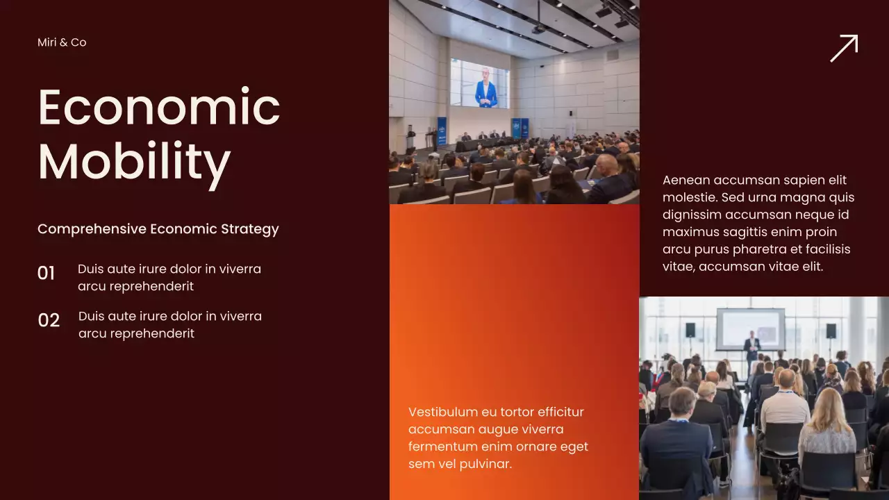 Brown Modern Community Report Presentation