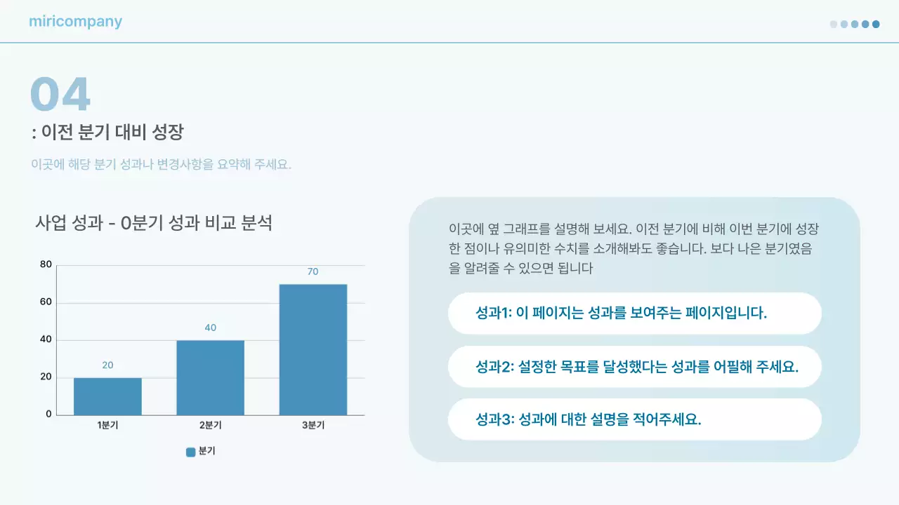 하늘색 깔끔 보고 분석