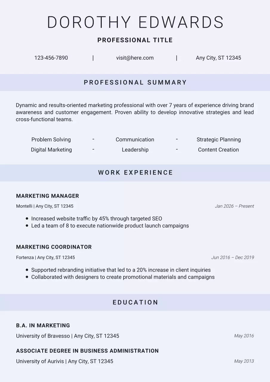 Grey Minimalism and Professional ATS CV Resume Document