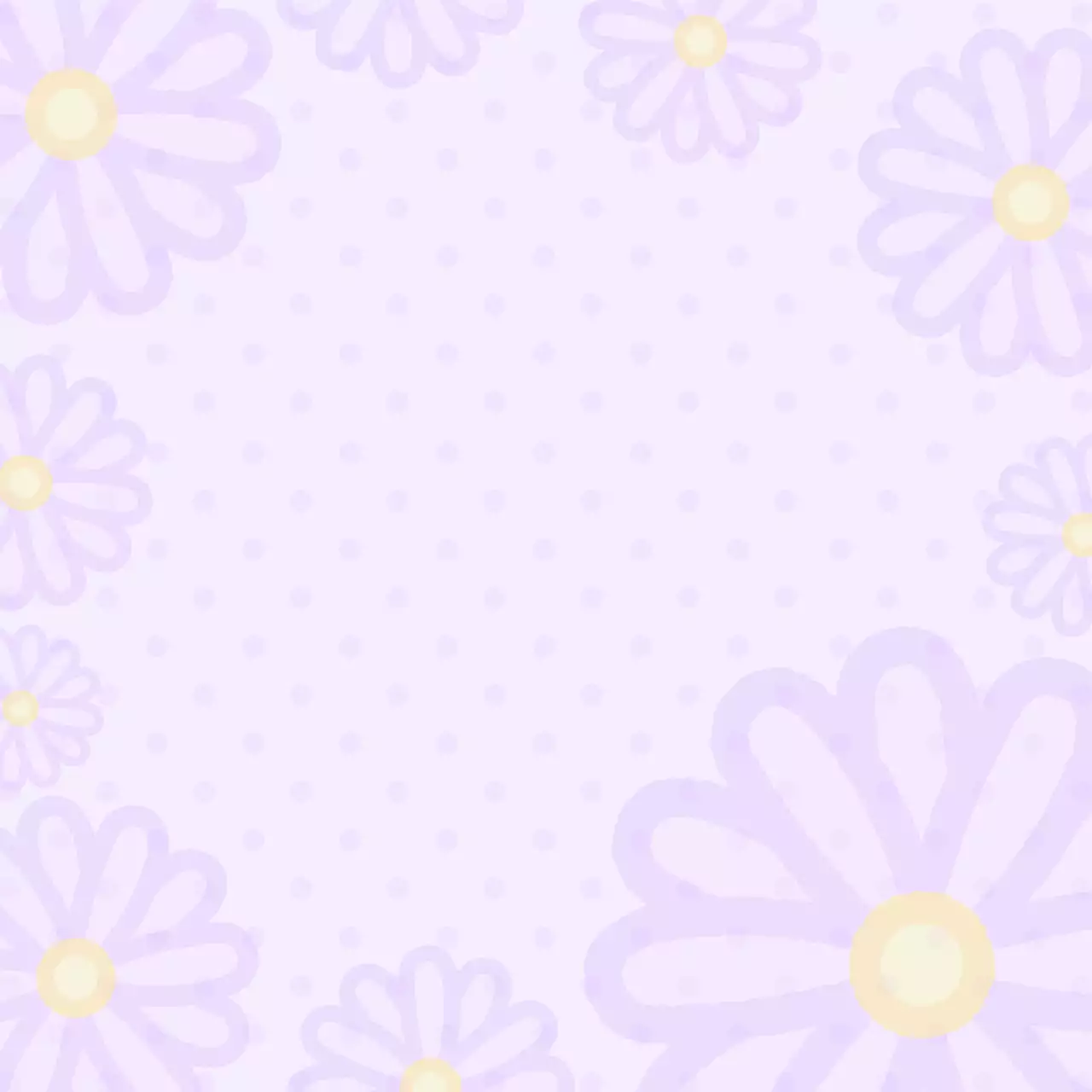 연보라 아기자기한 꽃무늬 배경