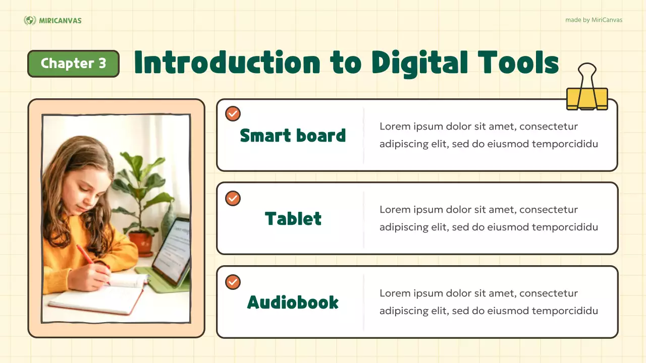 Green Simple Education Lecture Presentation