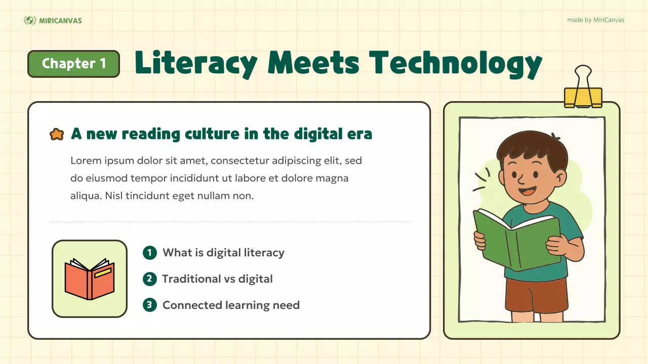Green Simple Education Lecture Presentation