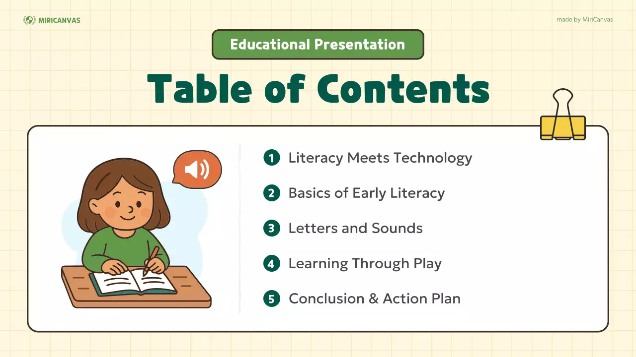 Green Simple Education Lecture Presentation