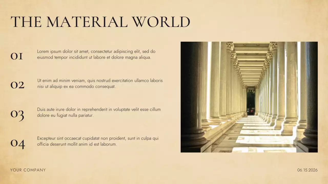 Black Brown Beige Vintage A Journey Through History Project Presentation