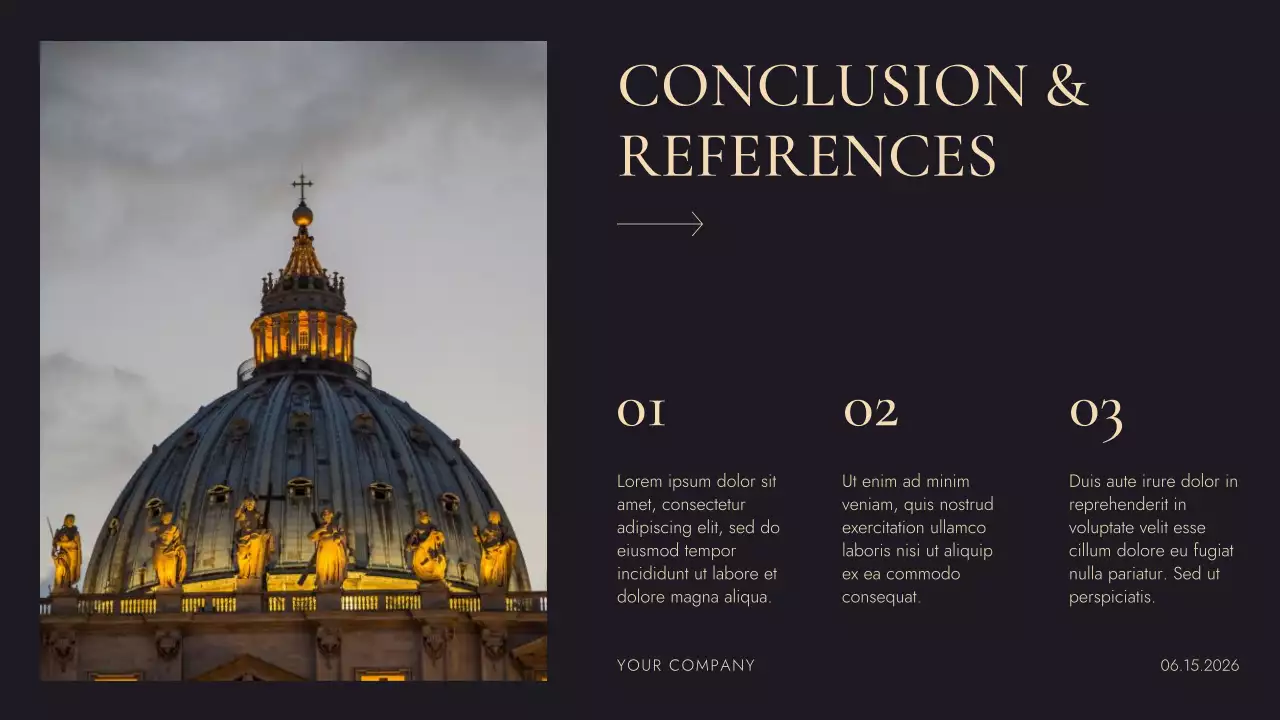 Black Brown Beige Vintage A Journey Through History Project Presentation