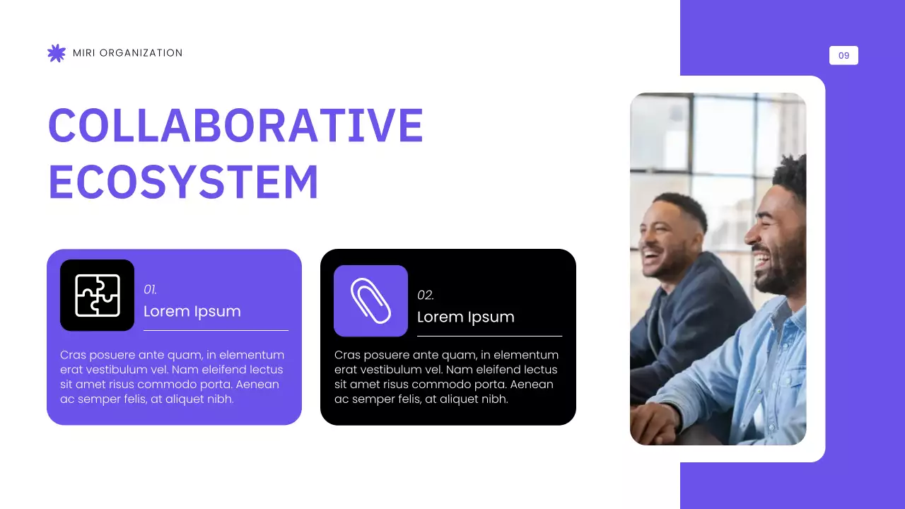 Purple Modern Community Impact Report Presentation