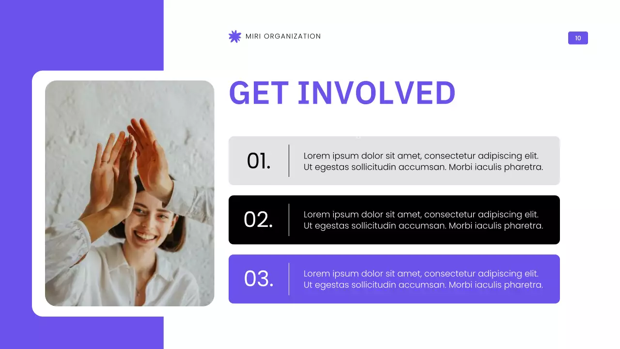 Purple Modern Community Impact Report Presentation