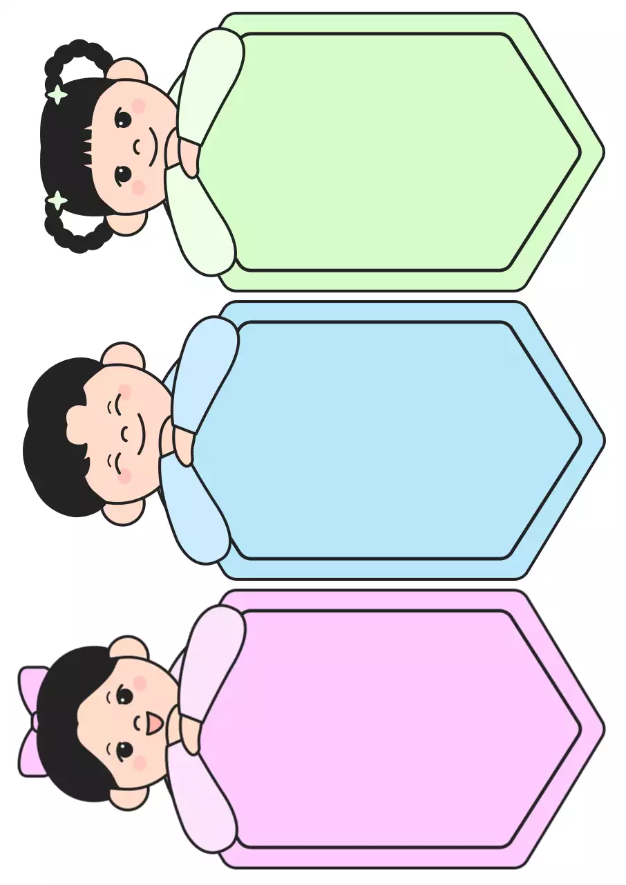 파스텔 아기자기한 어린이날 축제 가랜드