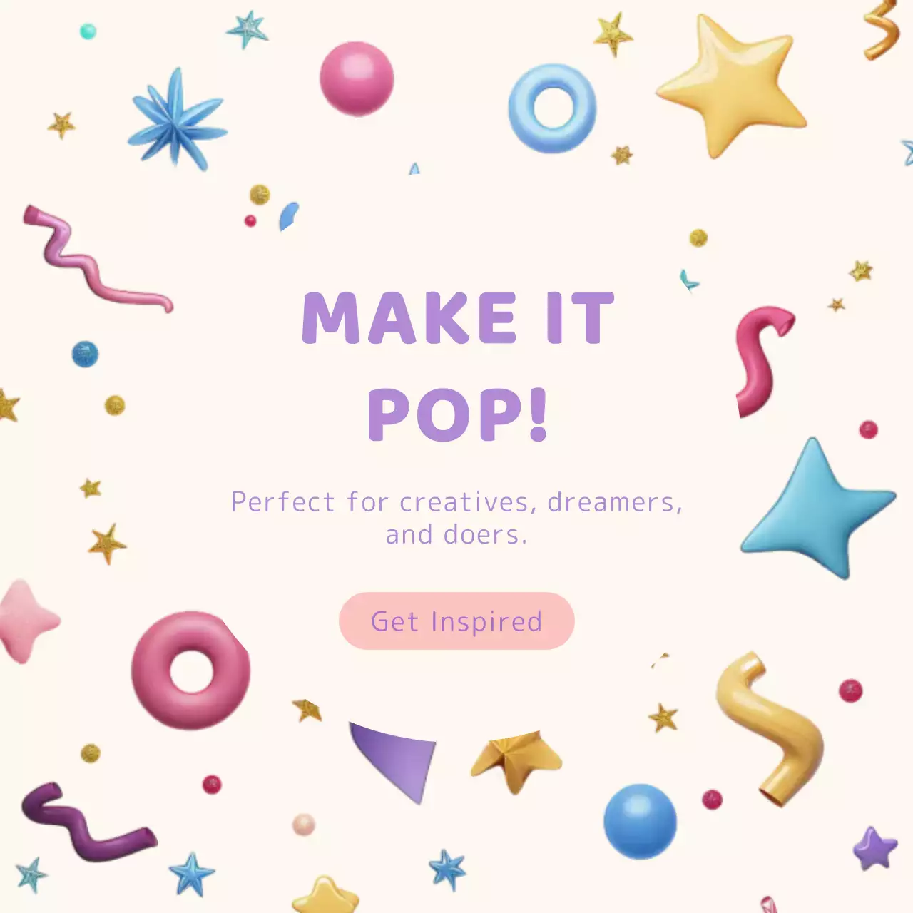 연보라 팝아트 디자인 홍보