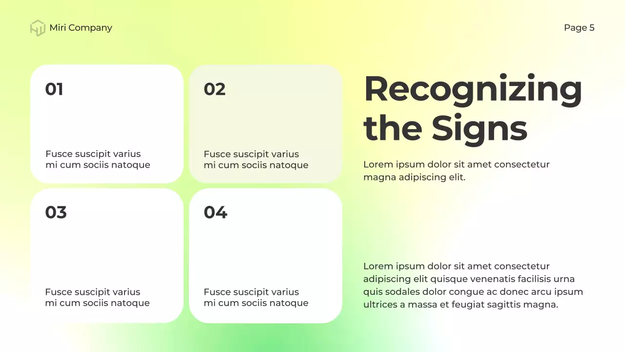 Presentasi Panduan Kesehatan Modern Hijau