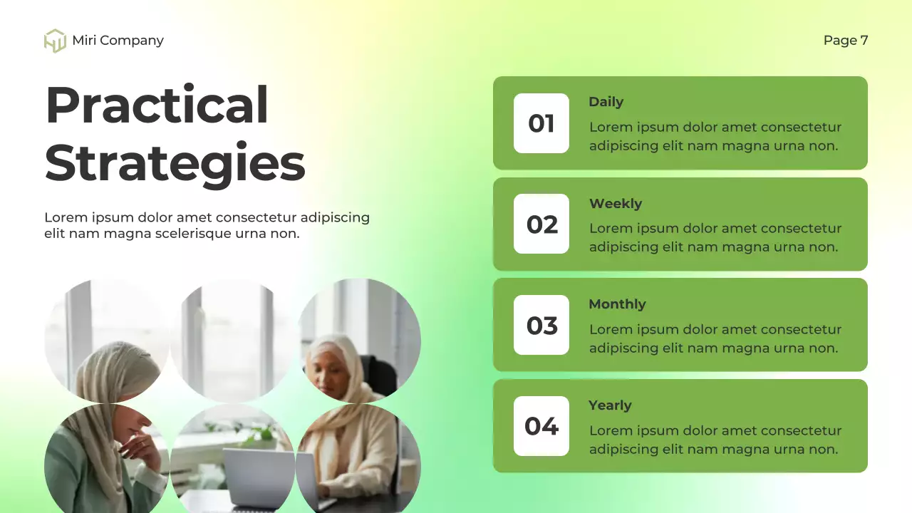 Presentasi Panduan Kesehatan Modern Hijau