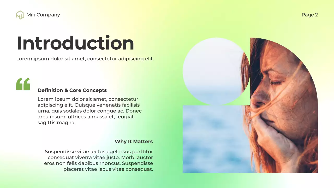 Presentasi Panduan Kesehatan Modern Hijau