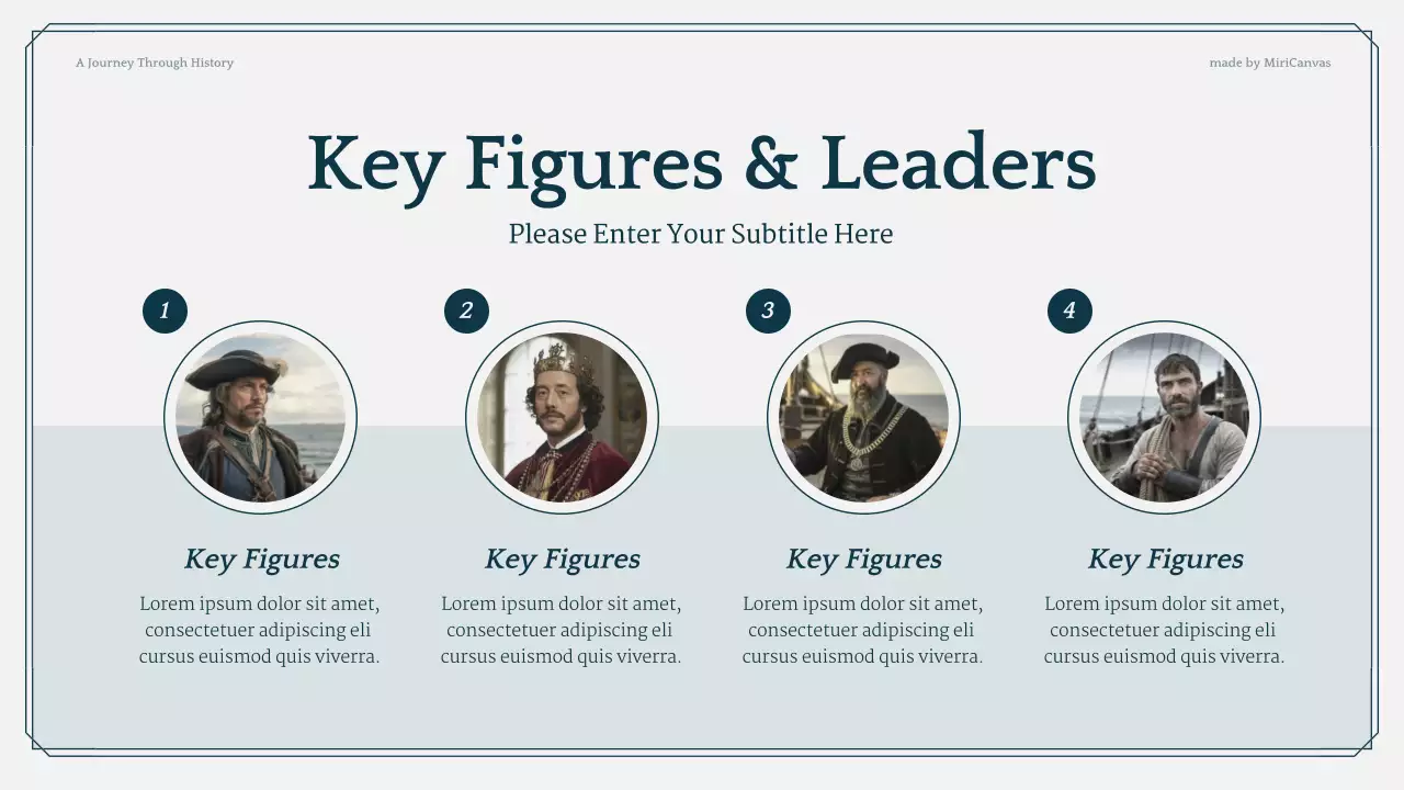 Blue and Grey Modern History Lecture Presentation