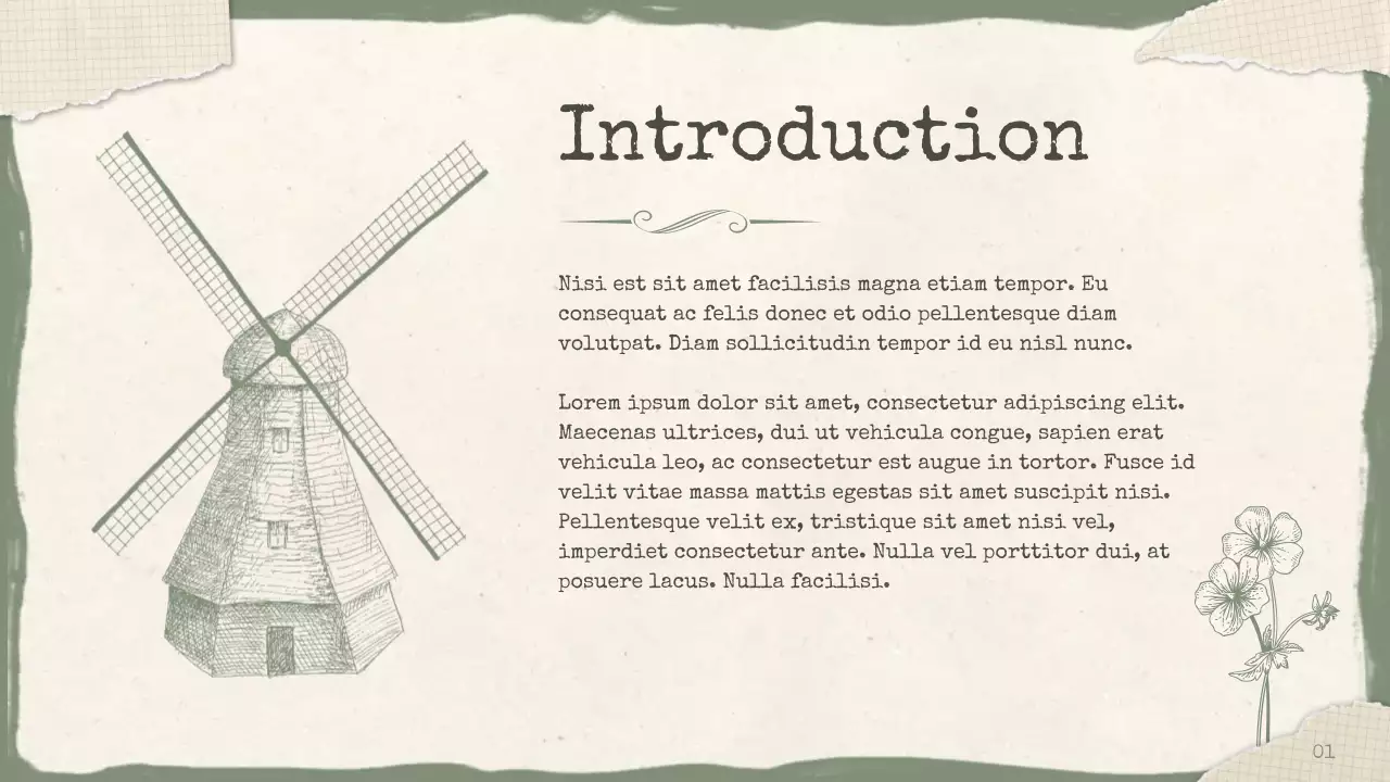 Vintage History Presentation