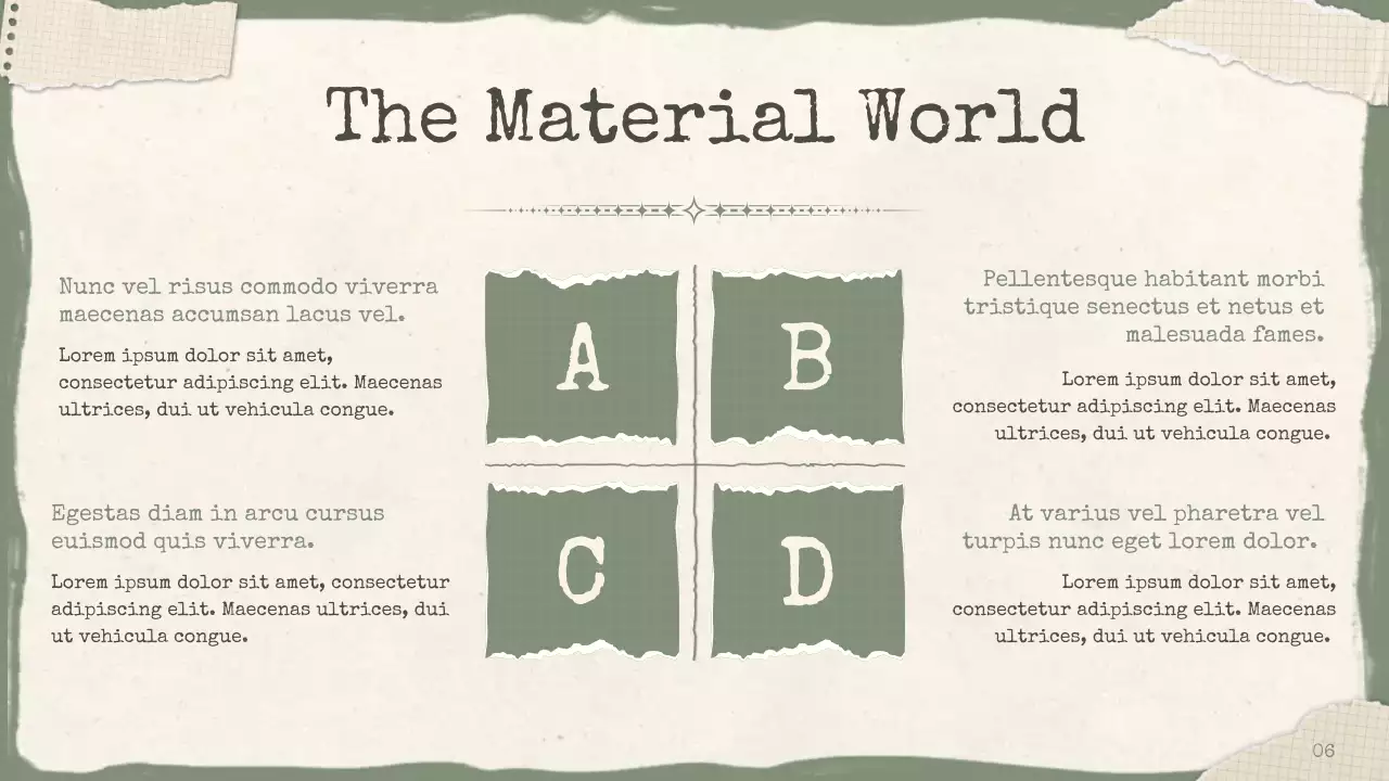 Vintage History Presentation