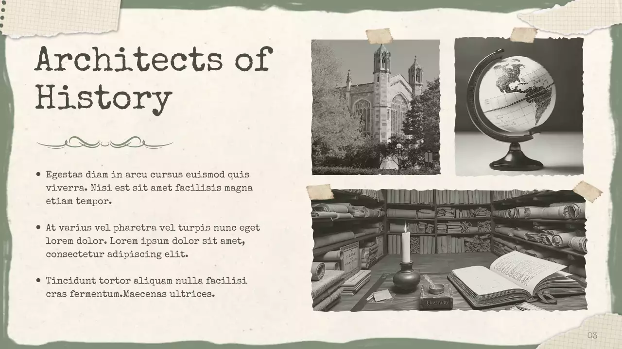 Vintage History Presentation