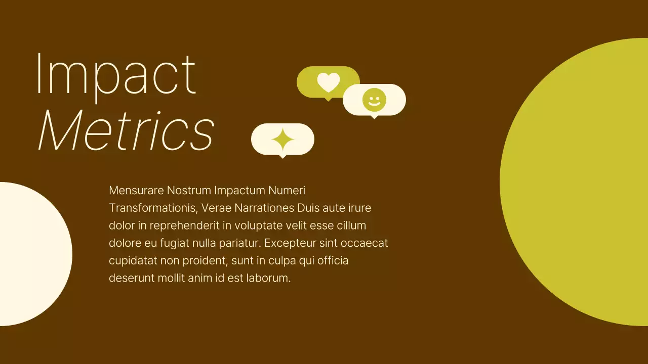 Brown Modern Community Announcement Presentation