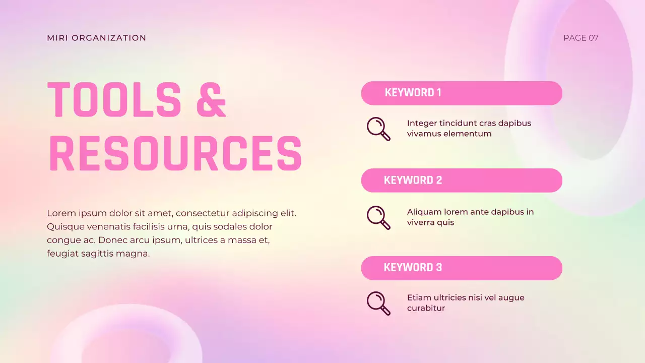 Purple Abstract Stress Management Presentation