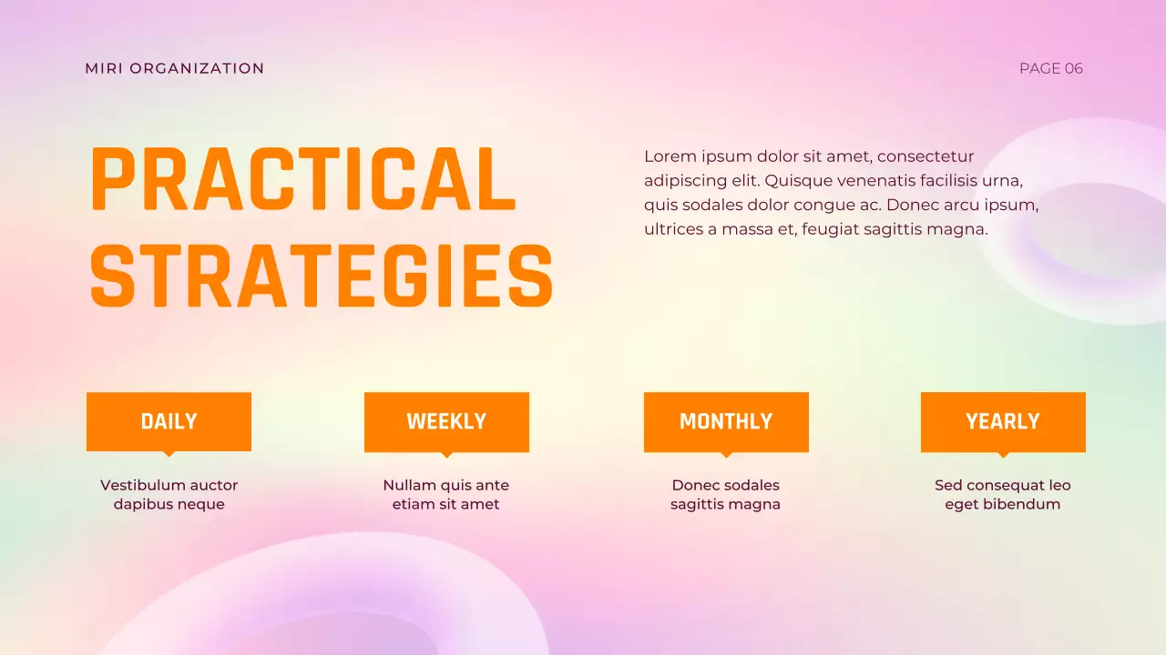 Purple Abstract Stress Management Presentation