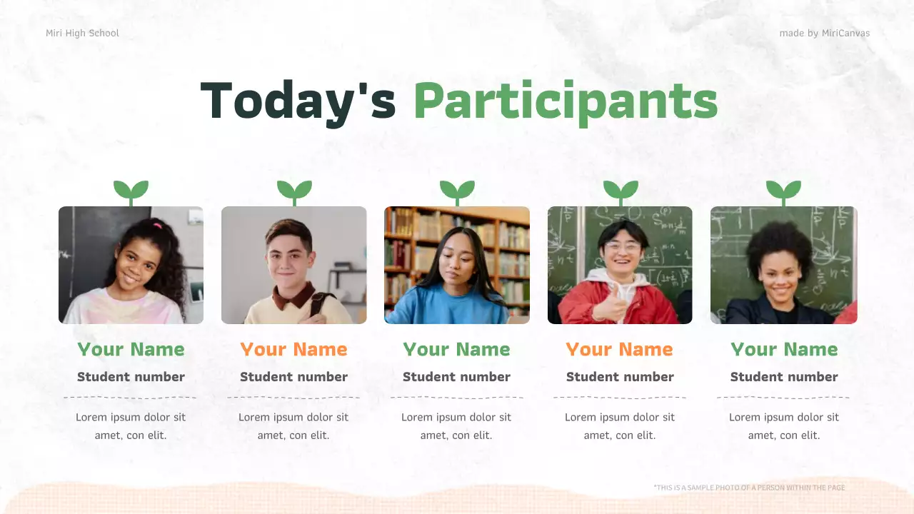 Green Orange Organic Cities and New Environmental Awareness Education Presentation