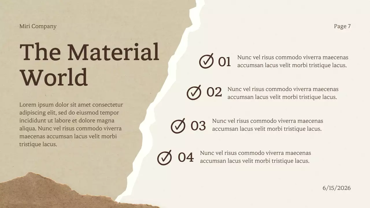 Beige Vintage History Presentation