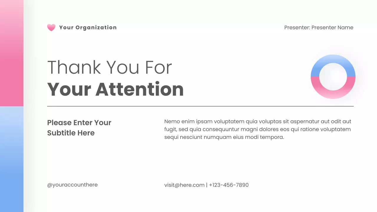 White Simple Women's Health Presentations