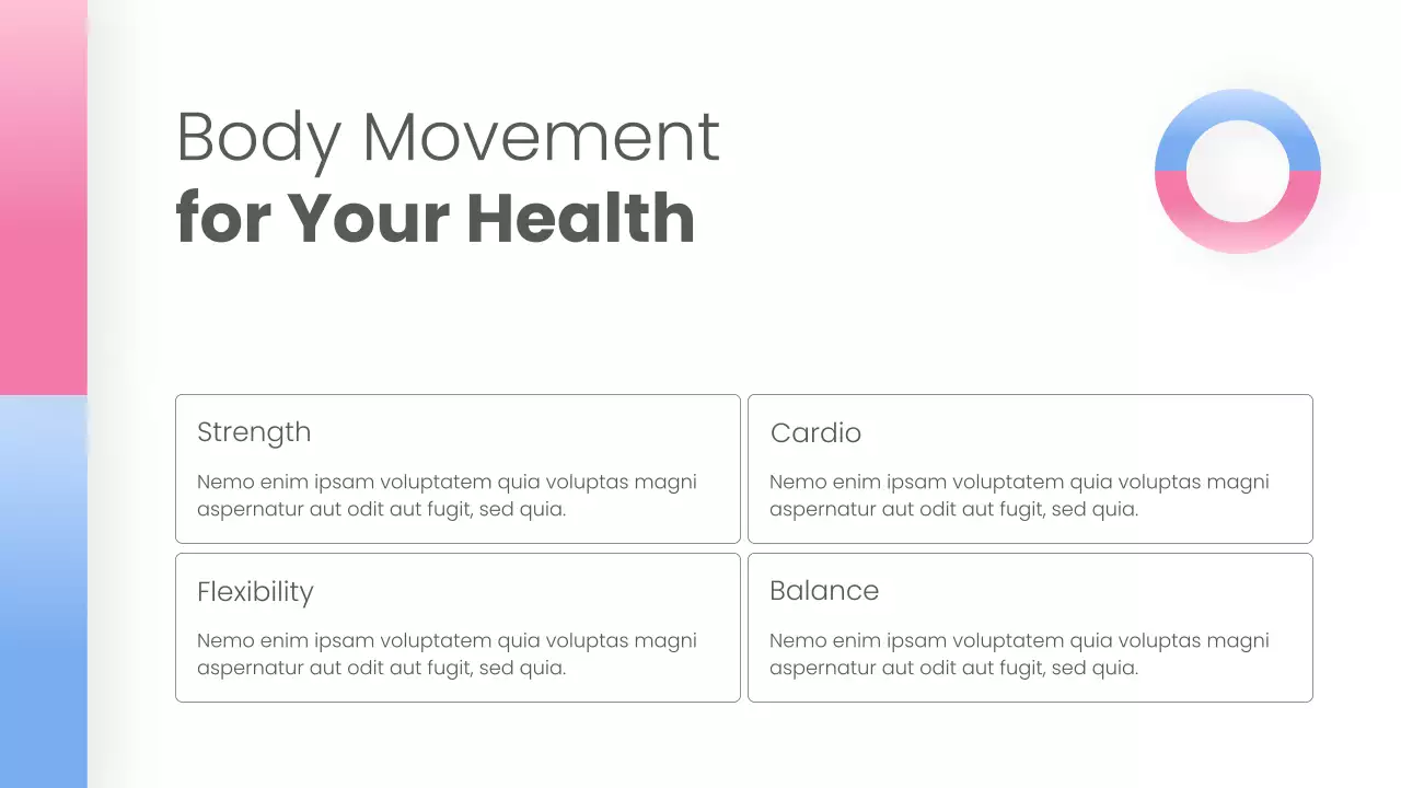 White Simple Women's Health Presentations