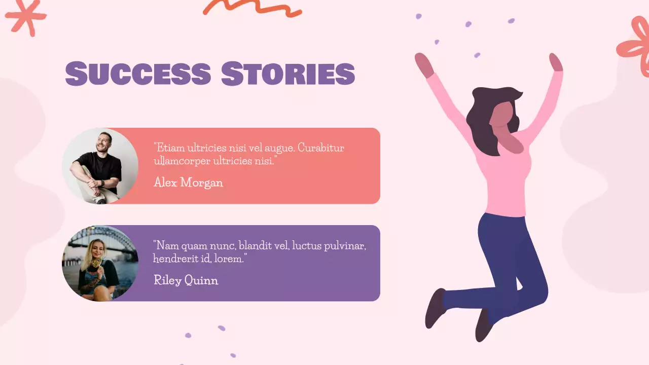 Pink Purple and Brown Illustrative Mental Health Presentation