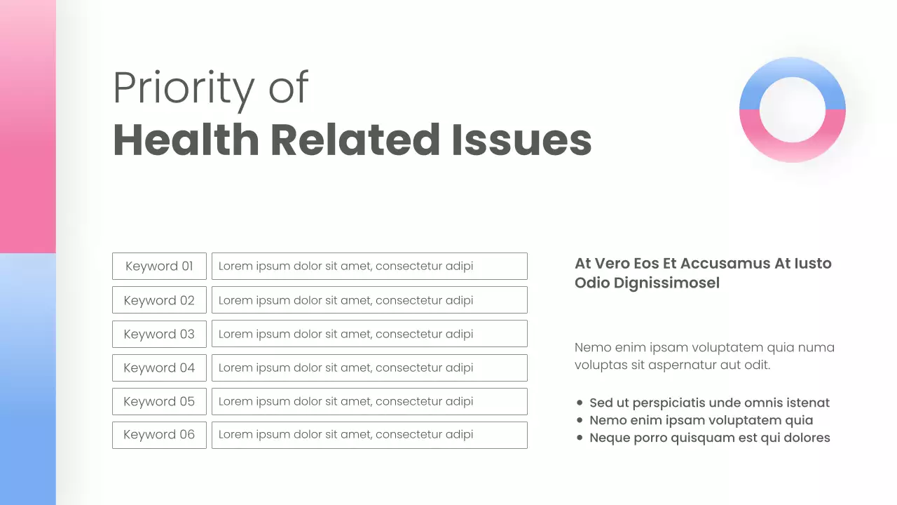 White Simple Women's Health Presentations