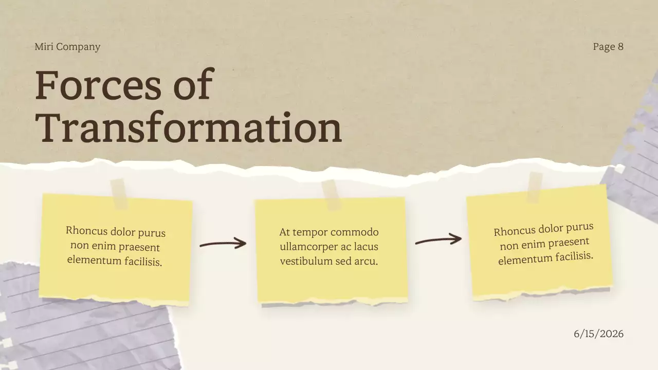 Beige Vintage History Presentation