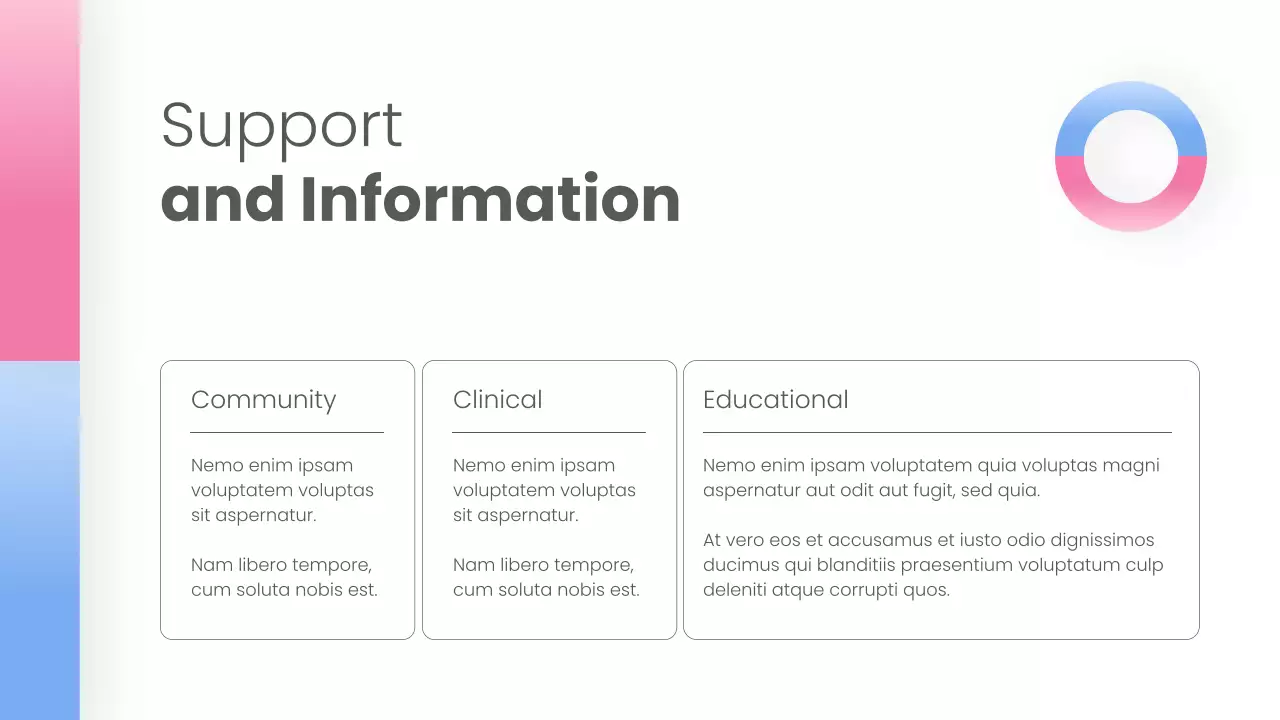 White Simple Women's Health Presentations