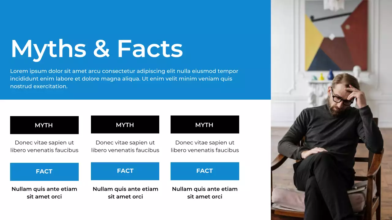 Blue Modern Mental Health Presentation