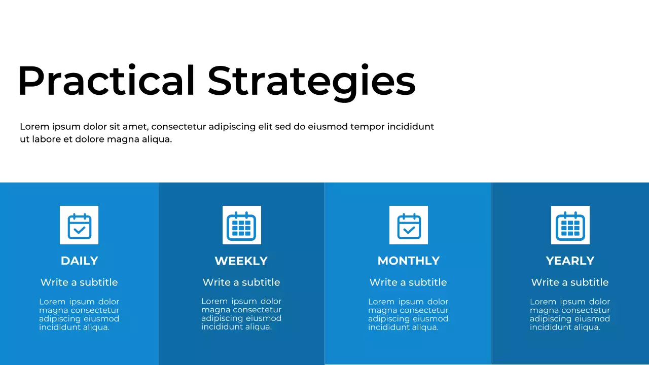 Blue Modern Mental Health Presentation