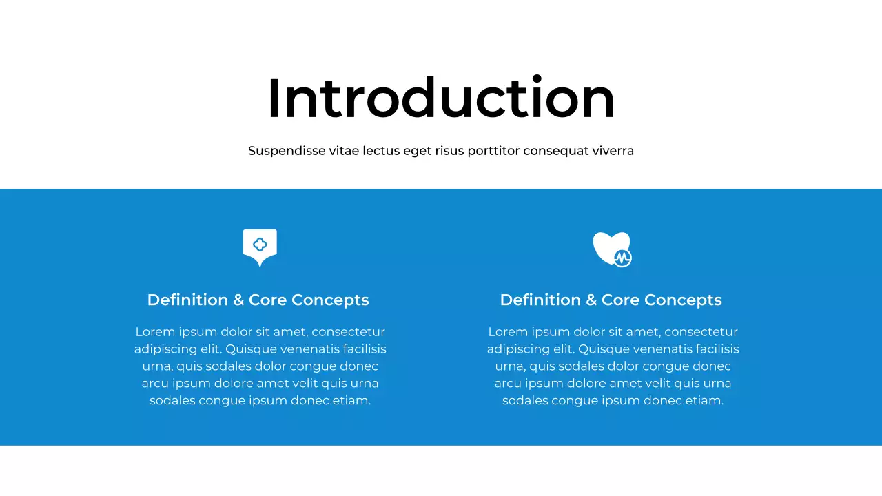 Blue Modern Mental Health Presentation