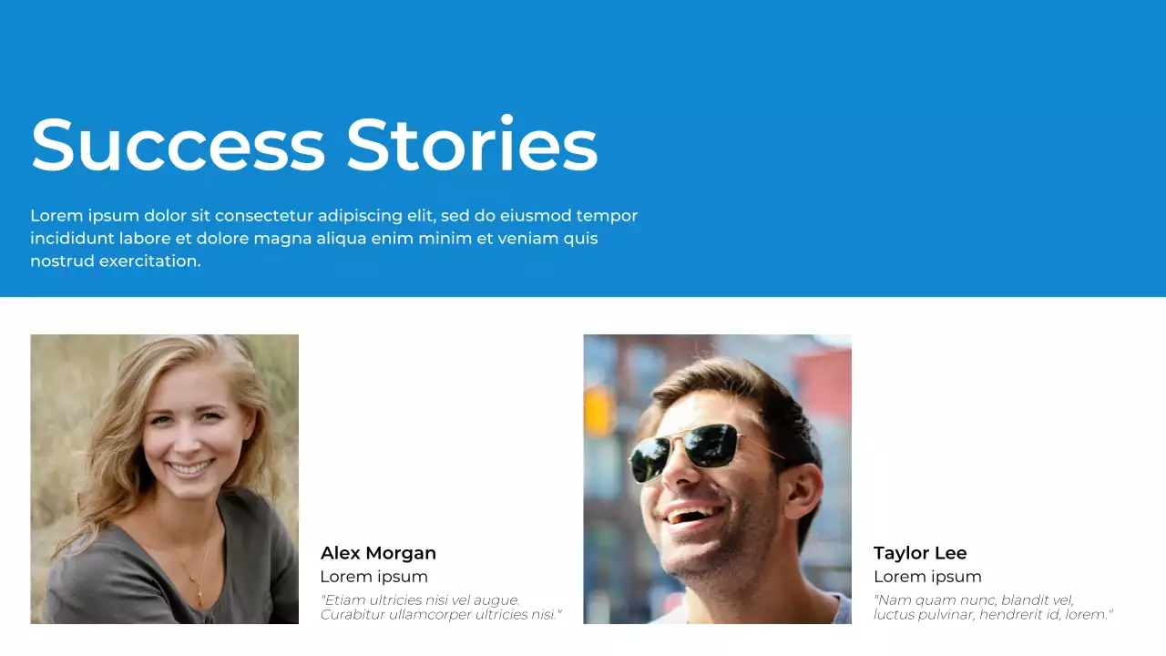 Blue Modern Mental Health Presentation