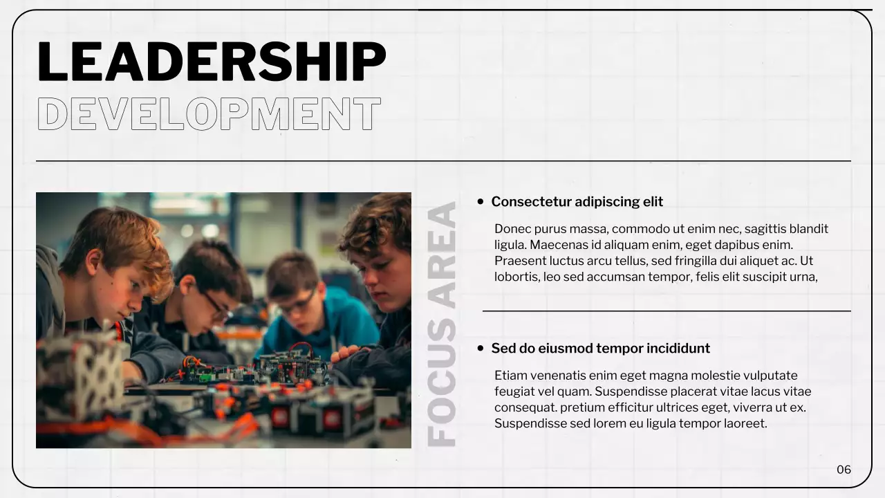 Beige Modern Impact Report Presentation