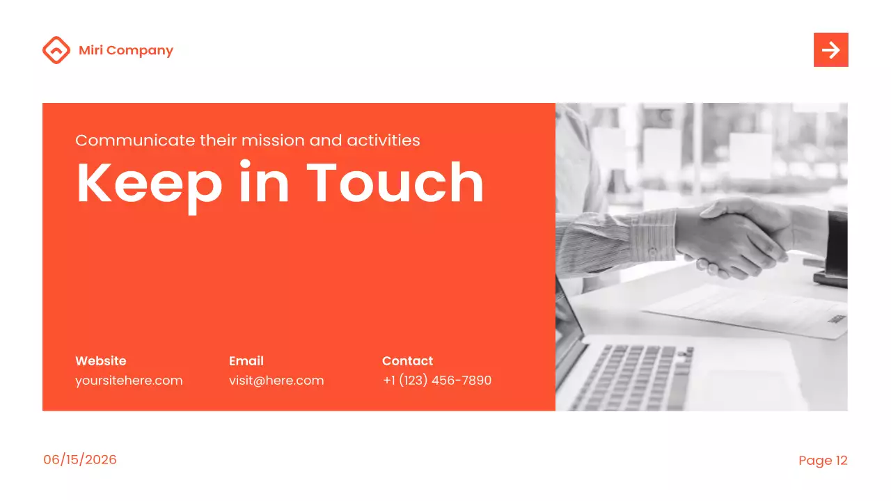 Bài thuyết trình Báo cáo tác động hiện đại của Orange