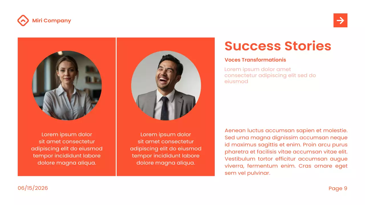 Bài thuyết trình Báo cáo tác động hiện đại của Orange