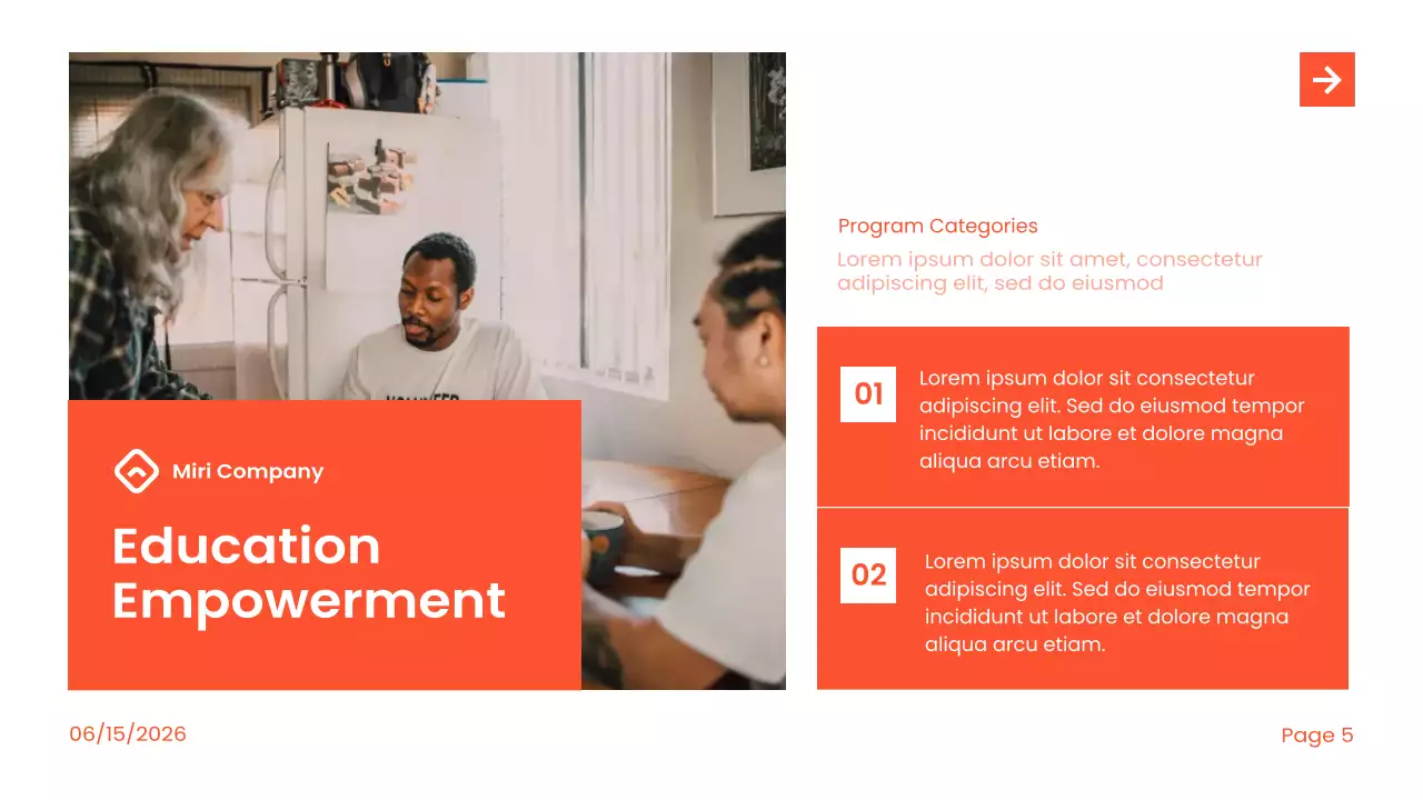 Bài thuyết trình Báo cáo tác động hiện đại của Orange