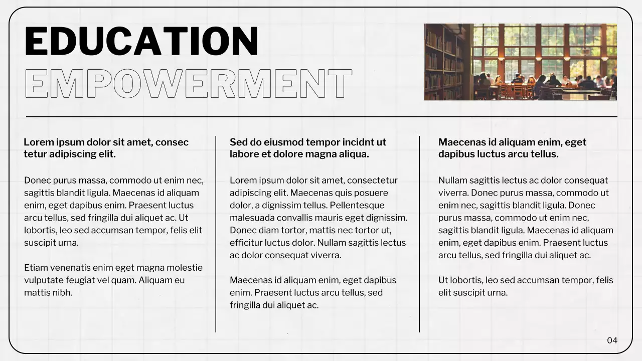 Beige Modern Impact Report Presentation