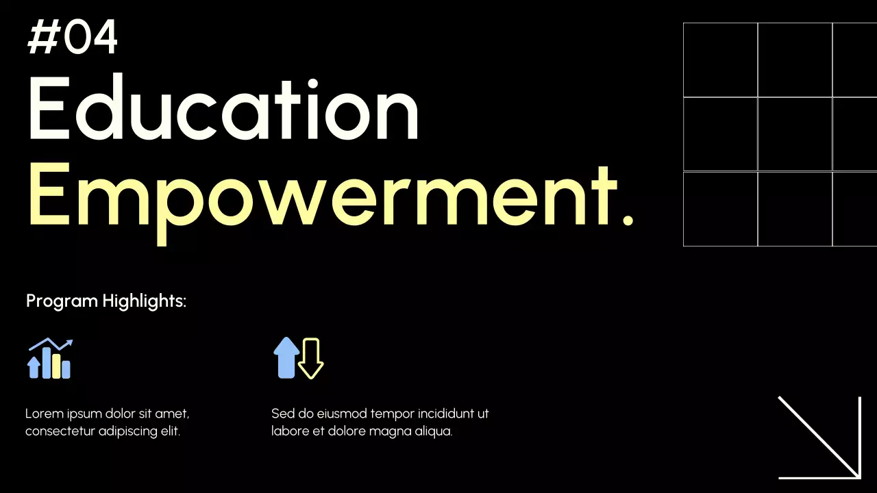 Yellow Modern Impact Report Document Presentation