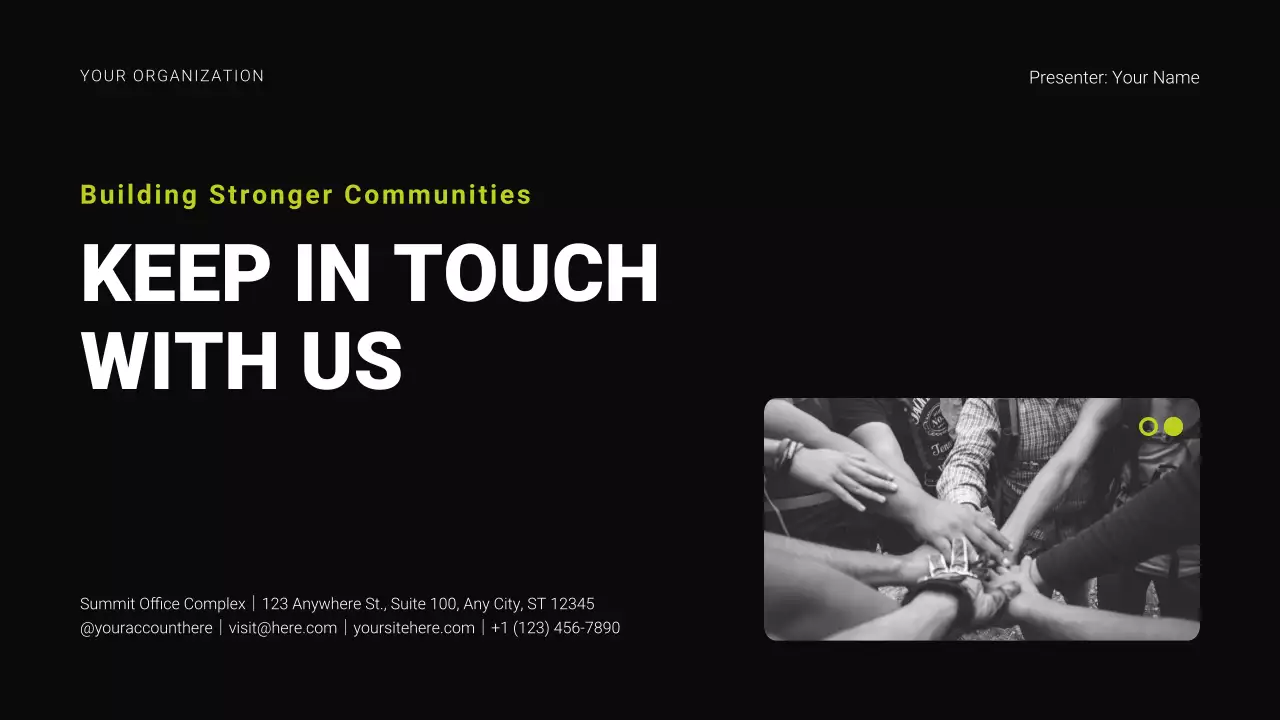 Black Non-Profit Impact Report Presentation