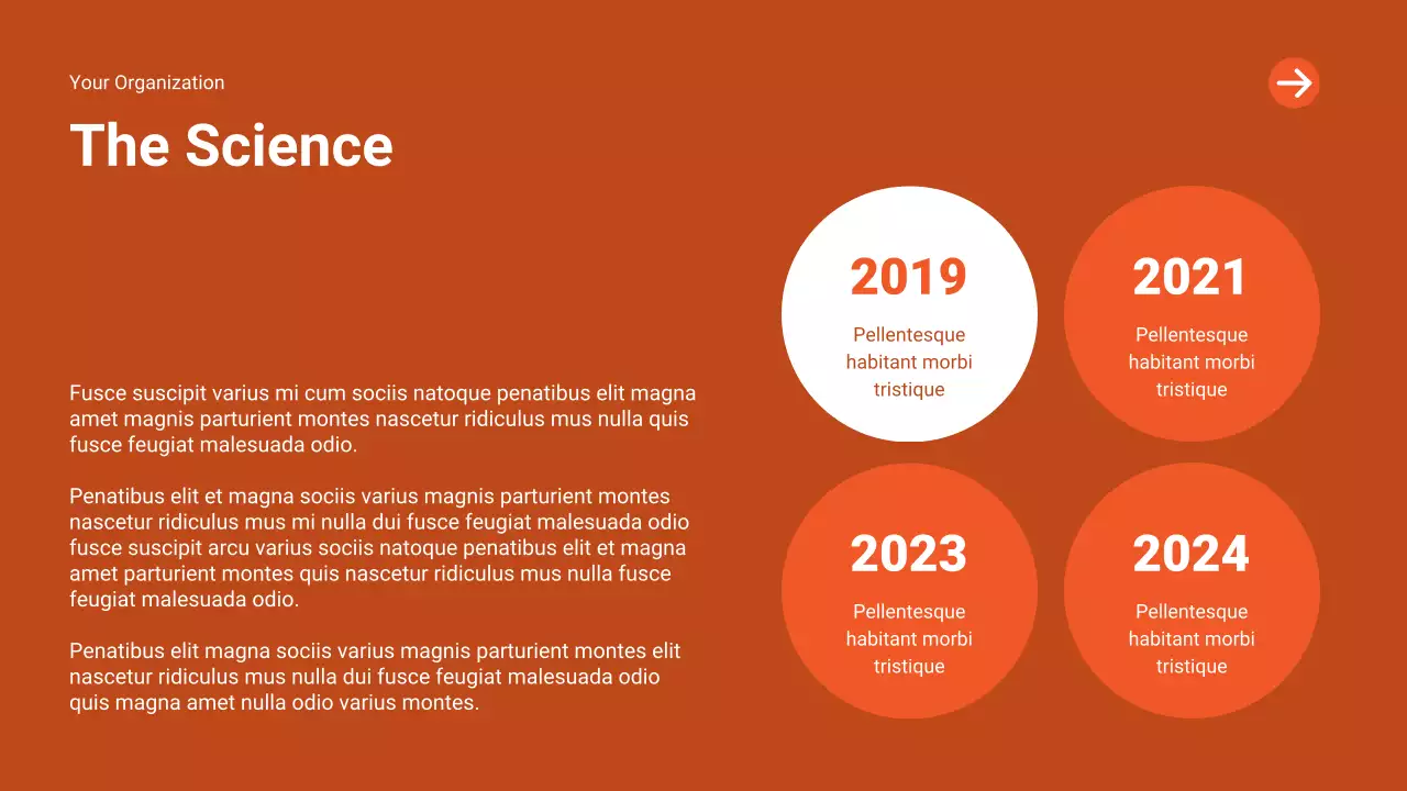 Orange Modern Mental Health Report Presentation