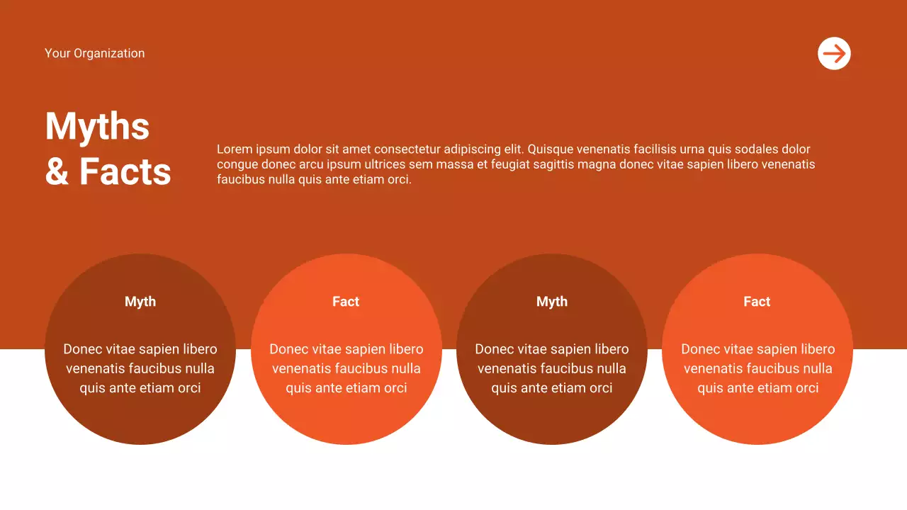 Orange Modern Mental Health Report Presentation