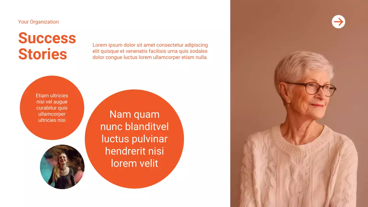 Orange Modern Mental Health Report Presentation