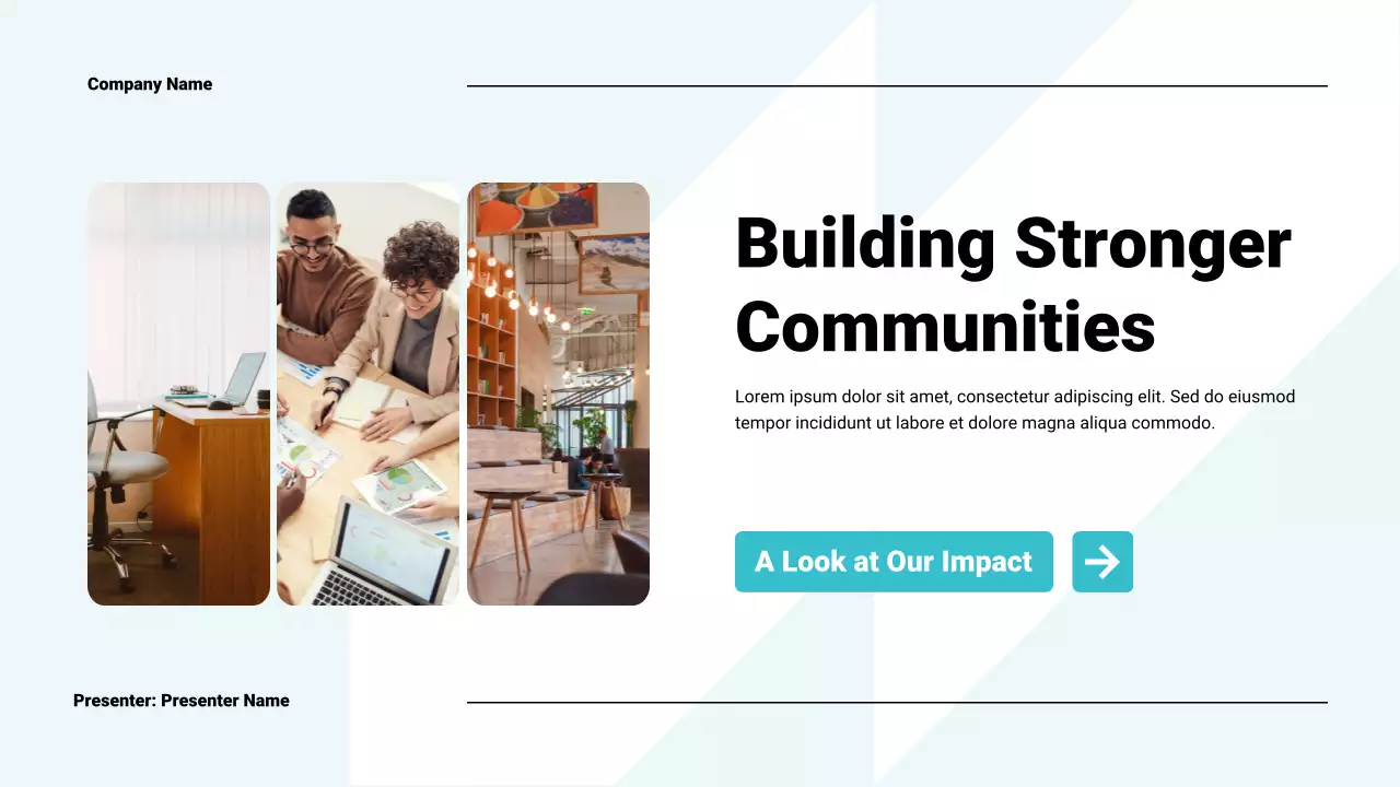 White Simple Non-Profit Organization Pitch Presentation