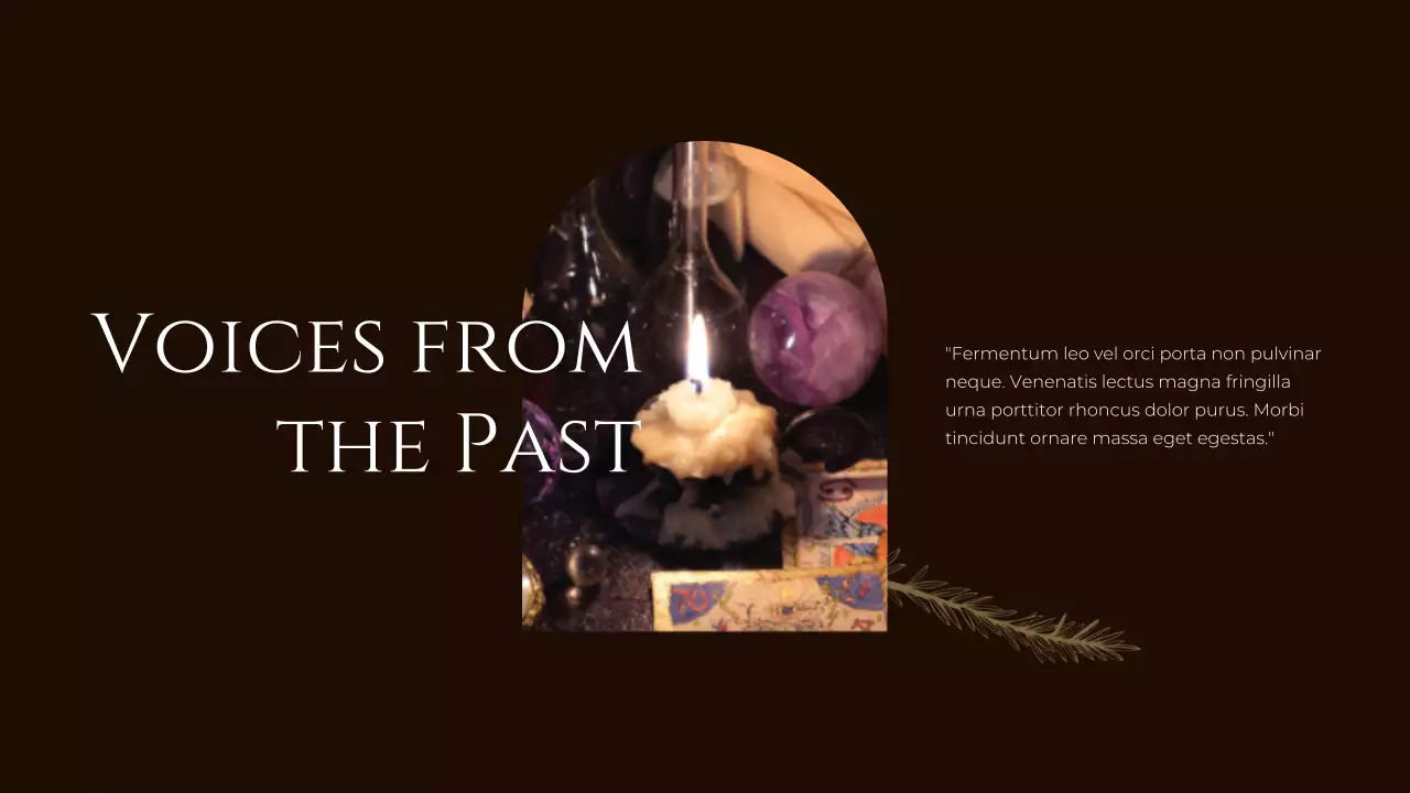 Brown Vintage History Presentation