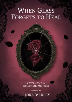 Red Gothic Storybook Cover