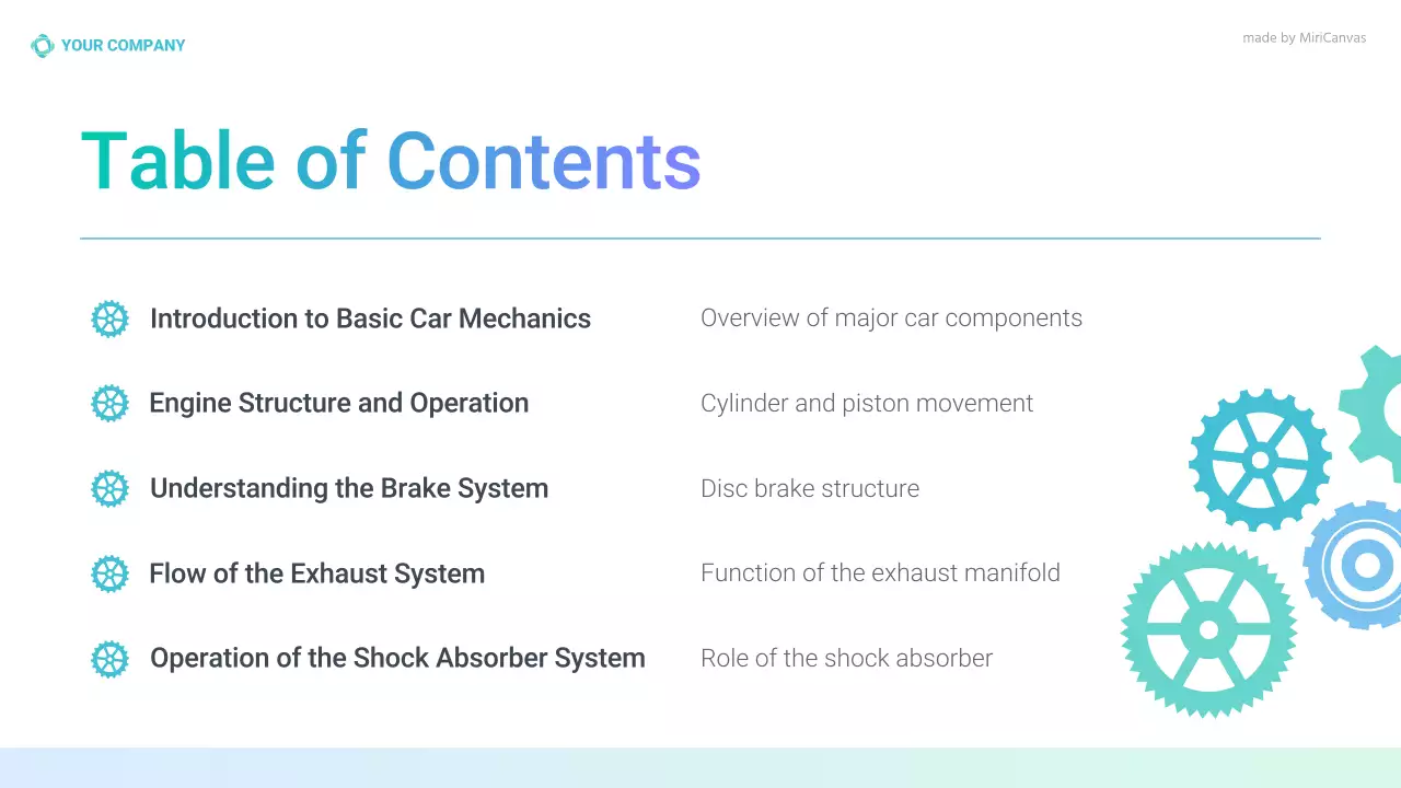 Pastel Modern Engineering Information Presentation